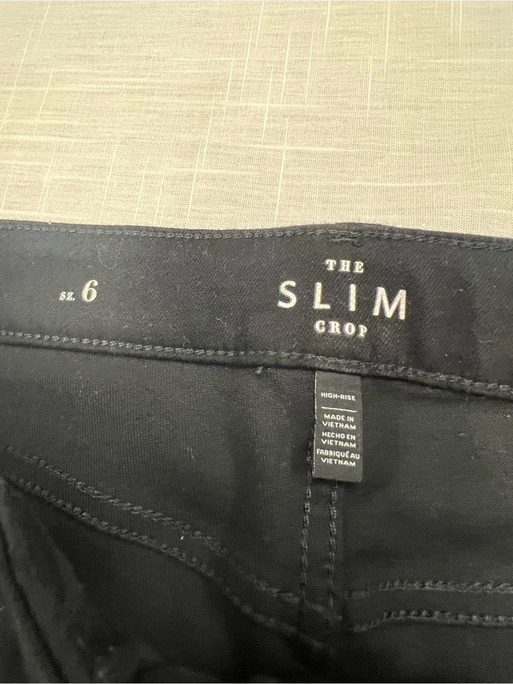 Women’s Black Jeans with Embroidered Hem - Picture 2 of 4